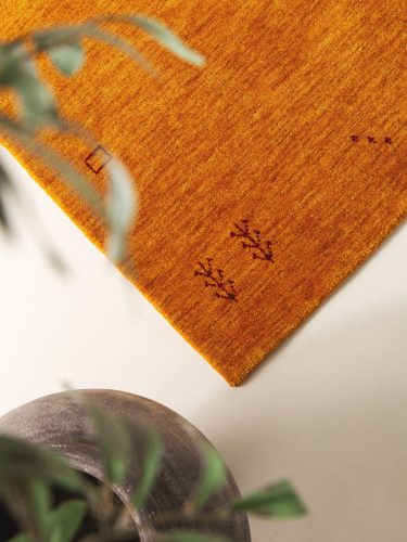 Wool Runner Jamal Yellow 80x250 cm
