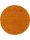 Round Wool Rug Jamal Yellow ø 160 cm round