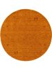Round Wool Rug Jamal Yellow ø 200 cm round