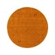 Round Wool Rug Jamal Yellow ø 200 cm round
