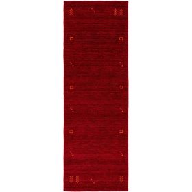 Wool Runner Jamal Red 80x300 cm