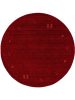 Round Wool Rug Jamal Red ø 200 cm round