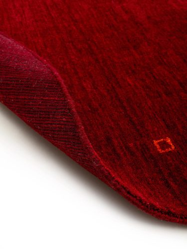 Round Wool Rug Jamal Red ø 200 cm round