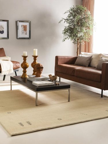 Wool Rug Jamal Cream 80x150 cm