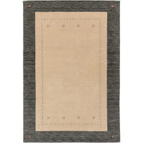 Wool Rug Jamal Beige/Grey 120x170 cm