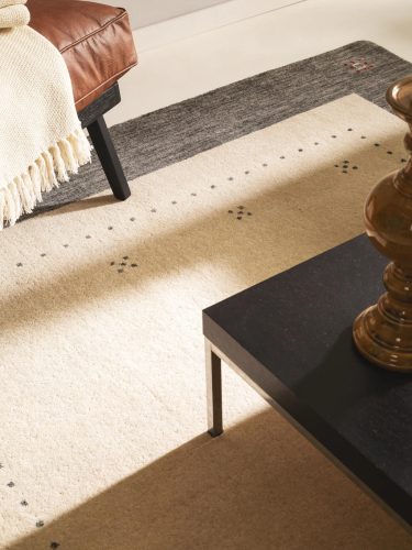 Wool Rug Jamal Beige/Grey 160x230 cm