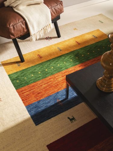 Wool Rug Jamal Multicolour/Beige 160x230 cm