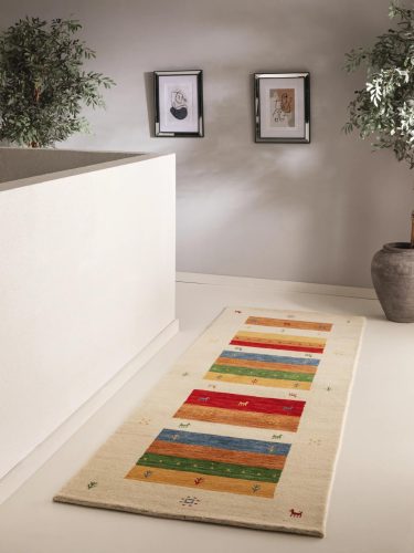 Wool Runner Jamal Multicolour/Beige 80x250 cm