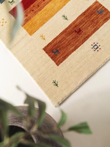 Wool Runner Jamal Multicolour/Beige 80x250 cm