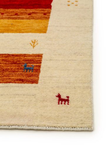 Wool Runner Jamal Multicolour/Beige 80x250 cm