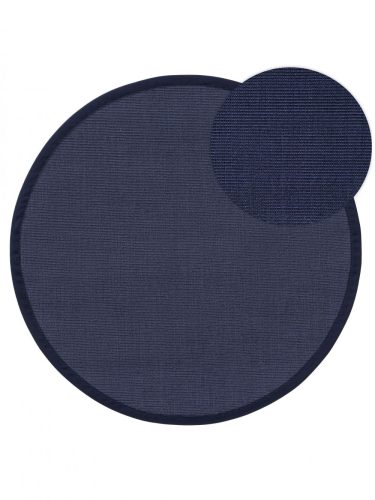 Szizál szőnyeg Sana Blue o 200 cm kör alakú