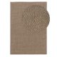 Szizál szőnyeg Greta Grey 15x15 cm Mintadarab