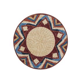 In- & Outdoor Round Rug Kenya Multicolour ø 160 cm round