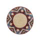 In- & Outdoor Round Rug Kenya Multicolour ø 160 cm round