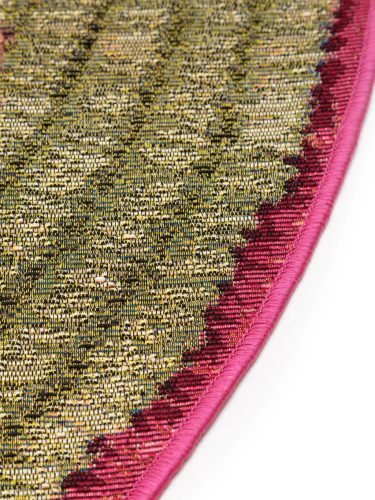 In- & Outdoor Round Rug Kenya Multicolour ø 160 cm round