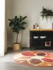 In- & Outdoor Round Rug Kenya Multicolour ø 160 cm round