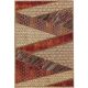 Kül- és beltéri szőnyeg Kenya Beige/Red 80x165 cm
