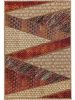 Kül- és beltéri szőnyeg Kenya Beige/Red 15x15 cm