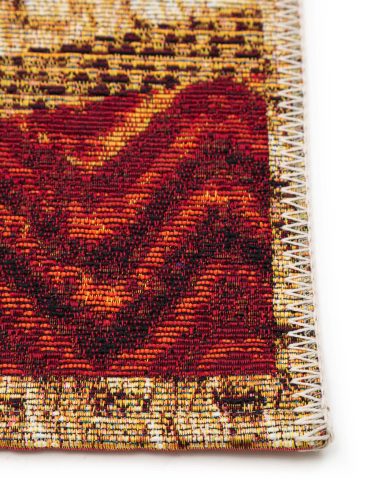 In- & Outdoor Rug Kenya Beige/Red 120x180 cm