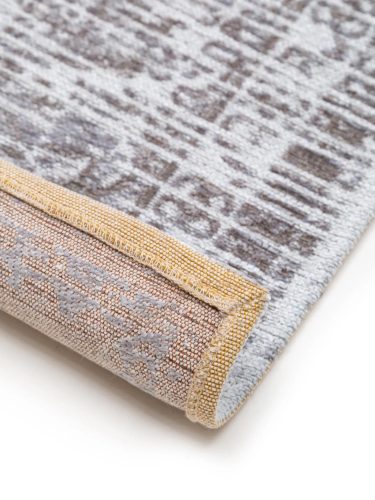Flat Weave Rug Frencie Grey 80x165 cm
