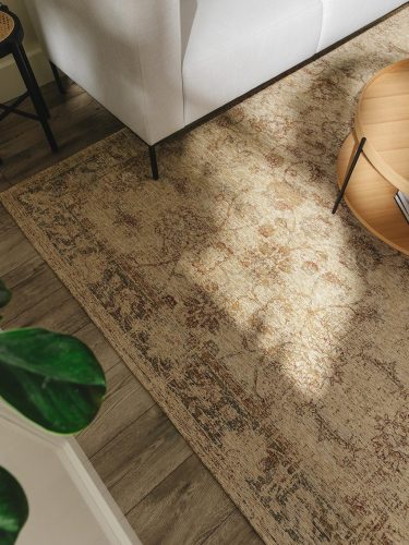 Flat Weave Rug Frencie Beige 15x15 cm Sample