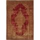 Flat Weave Rug Stay Beige/Red 195x285 cm