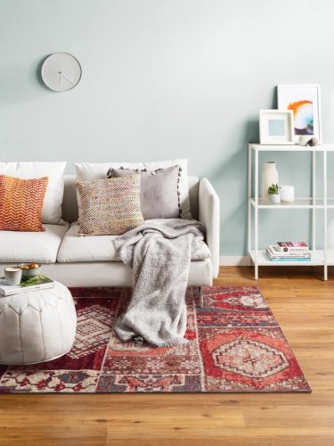 Flat Weave Rug Stay Red 115x180 cm