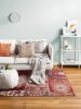 Flat Weave Rug Stay Red 155x235 cm