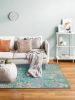 Flat Weave Rug Stay Turquoise 240x340 cm