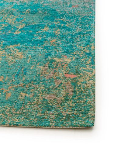 Flat Weave Rug Stay Turquoise 160x235 cm