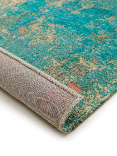 Flat Weave Rug Stay Turquoise 200x285 cm
