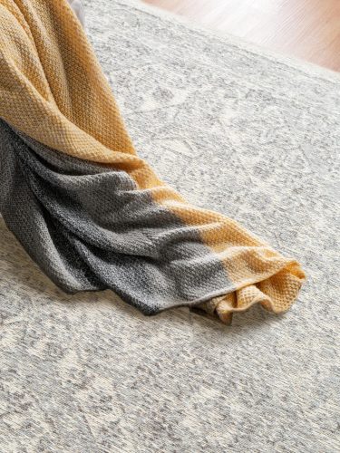 Flat Weave Rug Tosca Grey 195x285 cm