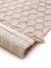 Újrahasznosított anyagból készült szőnyeg Mimpi Taupe 15x15 cm Mintadarab