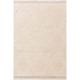 Aimee shaggy szőnyeg Cream/Beige 15x15 cm Mintadarab