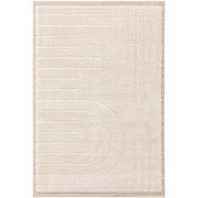 Aimee shaggy szőnyeg Cream/Beige 15x15 cm Mintadarab