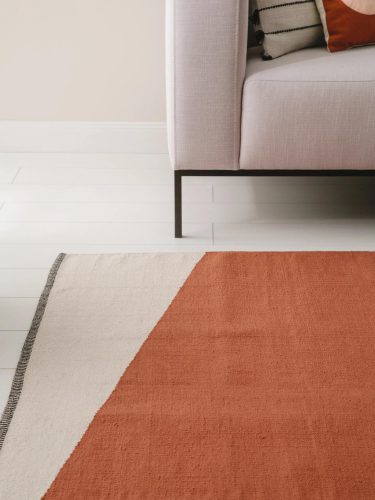 Cotton Rug Lenny Terracotta 60x100 cm