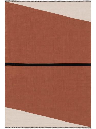 Pamut szőnyeg Lenny Terracotta 80x120 cm