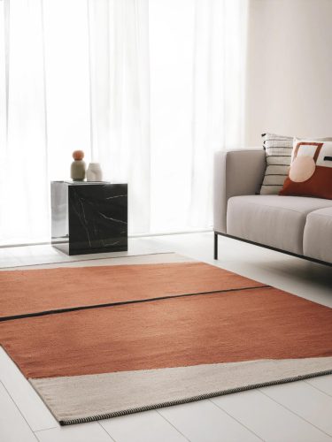 Cotton Rug Lenny Terracotta 80x120 cm