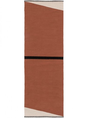 Pamut szőnyeg Lenny Terracotta 70x200 cm