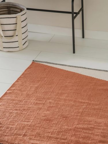 Cotton Rug Lenny Terracotta 70x200 cm