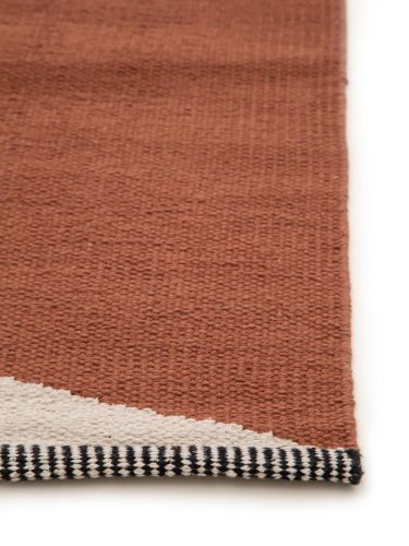 Cotton Rug Lenny Terracotta 70x200 cm