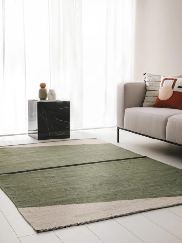 Cotton Rug Lenny Green 200x300 cm