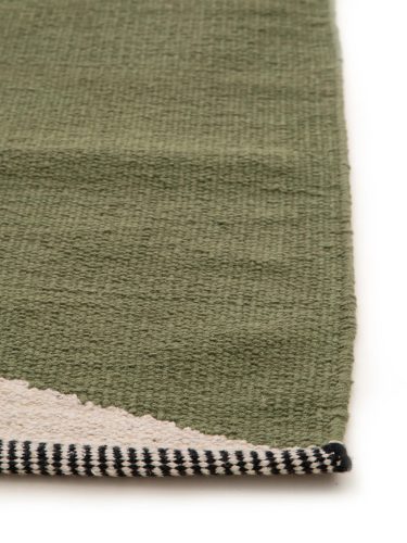 Cotton Rug Lenny Green 200x300 cm
