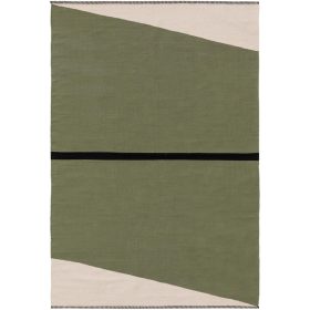 Cotton Rug Lenny Green 60x100 cm
