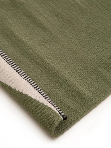 Cotton Rug Lenny Green 60x100 cm