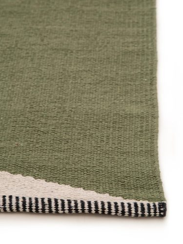 Cotton Rug Lenny Green 70x200 cm