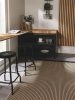 Kül- és beltéri szőnyeg Naoto Beige/Black 140x200 cm
