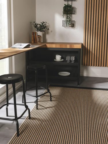 In- & Outdoor Rug Naoto Beige/Black 140x200 cm