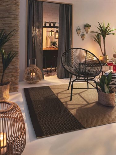 In- & Outdoor Rug Naoto Beige/Black 200x290 cm
