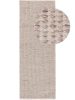 Újrahasznosított anyagból készült szőnyeg Nyssa Cream/Taupe 70x200